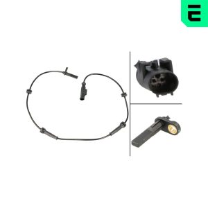 Senzor turatie roata FIAT QUBO (225_) 1.4 (225AXA1A) benzina 73 cai OPTIMAL 06-S686