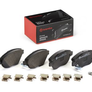 Placute frana FIAT 500L (351_, 352_) 0.9 (199LYC1B) benzina 105 cai BREMBO P 23 153