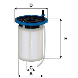 Filtru combustibil FIAT TIPO limuzina (356_, 357_) 1.3 D (356SXB1A, 356SXH1A, 356SXD1A) diesel 95 cai FILTRON PE 982/5