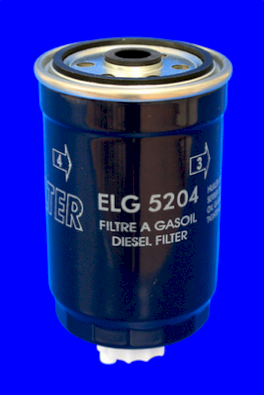 Filtru combustibil FIAT PANDA (141_) 1300 D diesel 37 cai MECAFILTER ELG5204