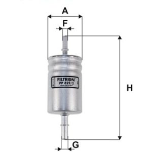 Filtru combustibil FIAT 500X (334_) 1.0 (334.AXN1B) benzina 114 cai FILTRON PP 829/2