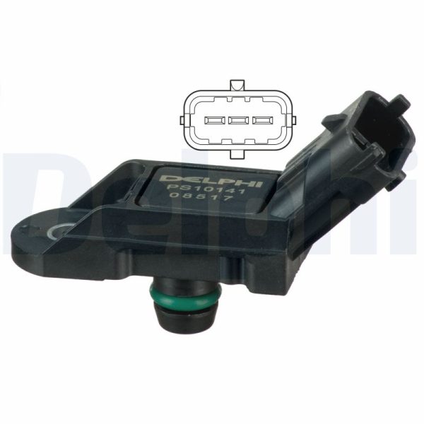 Senzor presiune supraalimentare FIAT PANDA (169_) 1.3 D Multijet (169AXG1A, 169AXD1A) diesel 75 cai DELPHI PS10141