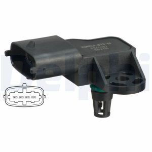 Senzor presiune galerie admisie FIAT DOBLO Cargo (263_) 1.4 Natural Power Benzina/Gaz metan (GNC) 120 cai DELPHI PS10182