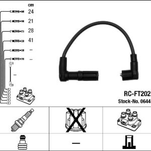 Bujie FIAT 500 (111_, 101_, 110_) 0.6 benzina 18 cai NGK 6742