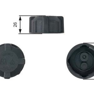 Buson vas expansiune FIAT FIORINO microbus (146_) 1.6 iE (146RC, 146RF) benzina 75 cai GATES RC202
