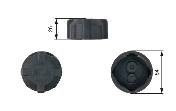 Buson vas expansiune FIAT FIORINO microbus (146_) 1.6 iE (146RC, 146RF) benzina 75 cai GATES RC202