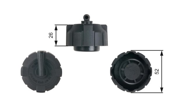 Buson vas expansiune FIAT CROMA (154_) 2500 TD (154.AE) diesel 101 cai GATES RC213