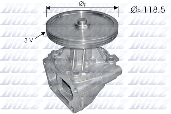 Pompa de apa FIAT TIPO (160_) 1.4 i.e. (160.AP, 160.AD, 160.EA) benzina 70 cai DOLZ S121