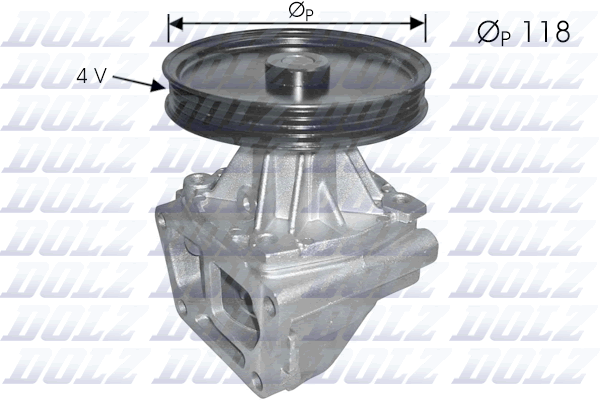 Pompa de apa FIAT TIPO (160_) 1.4 i.e. (160.AP, 160.AD, 160.EA) benzina 70 cai DOLZ S146