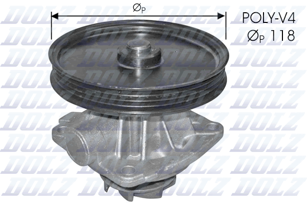 Pompa de apa FIAT FIORINO Autoutilitara/limuzina spatioasa (146_) 70 i.e. 1.4 benzina 67 cai DOLZ S226