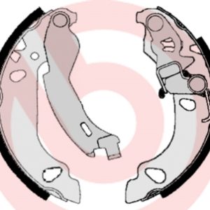 Set saboti frana FIAT PANDA (169_) 1.2 (169.AXB11, 169.AXB1A) benzina 60 cai BREMBO S 23 522