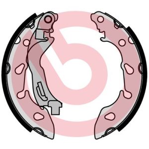 Set saboti frana FIAT 500 (312_) 0.9 (312AXP1A) benzina 60 cai BREMBO S 24 553