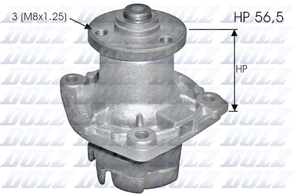 Pompa de apa FIAT FIORINO (147_) 1.0 benzina 50 cai DOLZ S348