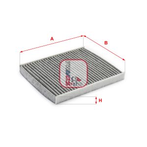 Filtru polen FIAT PANDA Caseta/ Hatchback (169_) 1.1 (169CXA1A) benzina 54 cai SOFIMA S 4221 CA