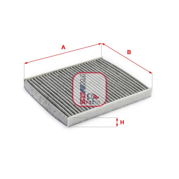 Filtru polen FIAT PANDA Caseta/ Hatchback (169_) 1.1 (169CXA1A) benzina 54 cai SOFIMA S 4221 CA
