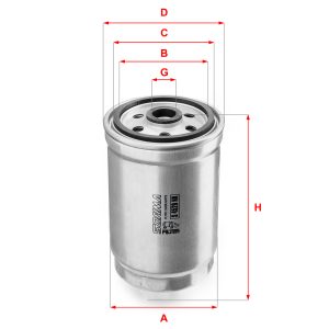 Filtru combustibil FIAT FREEMONT (345_) 2.0 JTD 4x4 diesel 163 cai SOFIMA S 4529 NR