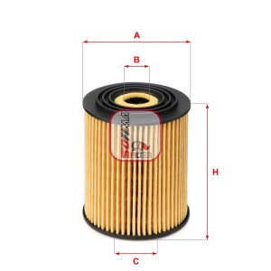 Filtru ulei FIAT TIPO combi (356_, 357_) 1.6 (356WXE11) benzina 110 cai SOFIMA S 5034 PE