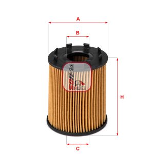 Filtru ulei FIAT 500X (334_) 1.4 (334AXC1B) benzina 136 cai SOFIMA S 5043 PE