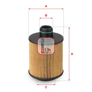 Filtru ulei FIAT TIPO combi (356_, 357_) 1.3 D (356WXH1A) diesel 95 cai SOFIMA S 5061 PE