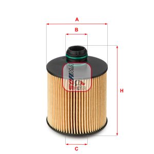 Filtru ulei FIAT TIPO limuzina (356_, 357_) 1.6 D (356SXG1B) diesel 120 cai SOFIMA S 5083 PE