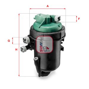 Filtru combustibil FIAT PANDA (169_) 1.3 D Multijet (169.AXC1A) diesel 70 cai SOFIMA S 5173 GC