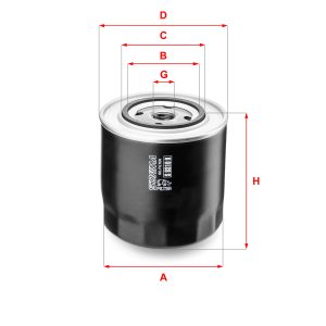 Filtru ulei FIAT ARGENTA (132_) 2500 Diesel diesel 72 cai SOFIMA S 8310 R