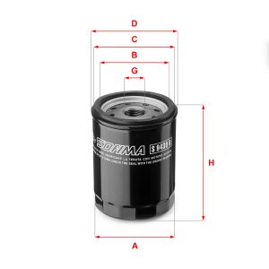 Filtru ulei FIAT FIORINO Autoutilitara/limuzina spatioasa (146_) 60 1.1 benzina 54 cai SOFIMA S 9430 R