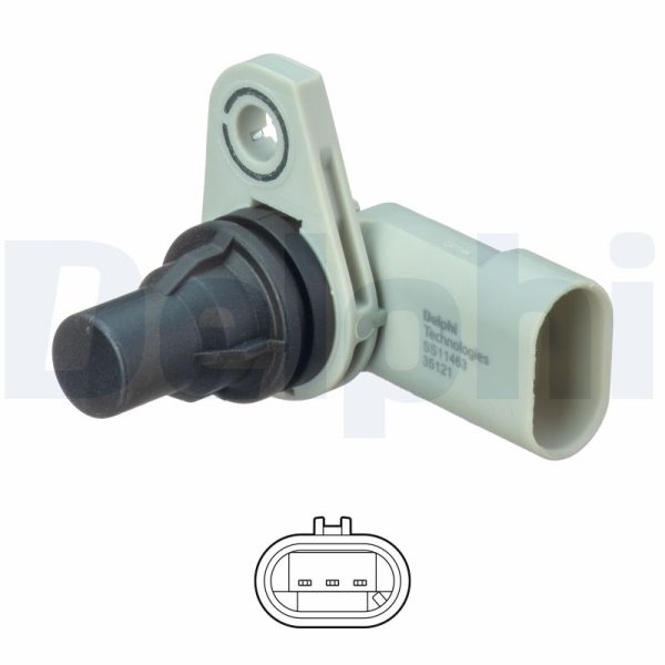 Senzor pozitie ax cu came FIAT 500X (334_) 1.6 D Multijet (334.AXV1B) diesel 130 cai DELPHI SS11463