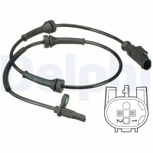 Senzor turatie roata FIAT 500 (312_) 0.9 (312AXP1A) benzina 60 cai DELPHI SS20540