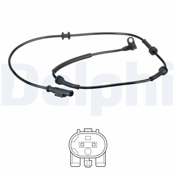 Senzor turatie roata FIAT PANDA (312_, 319_) 1.0 Mild Hybrid benzina/elector 71 cai DELPHI SS20611