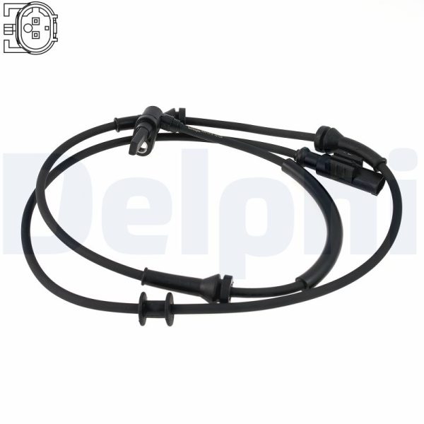 Senzor turatie roata FIAT PANDA (312_, 319_) 1.3 D Multijet (312PXU1A, 312PXW1A) diesel 95 cai DELPHI SS21278-12B1