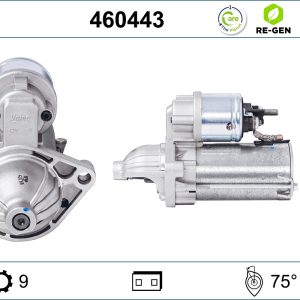 Electromotor FIAT PANDA Caseta/ Hatchback (169_) 1.3 D Multijet 4x4 diesel 70 cai VALEO 460443