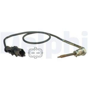 Senzor temperatura gaze evacuare FIAT QUBO (225_) 1.3 D Multijet (225CXB1A, 225AXB1A, 225CXB11, 225AXB11,... diesel 75 cai DELPHI TS30110