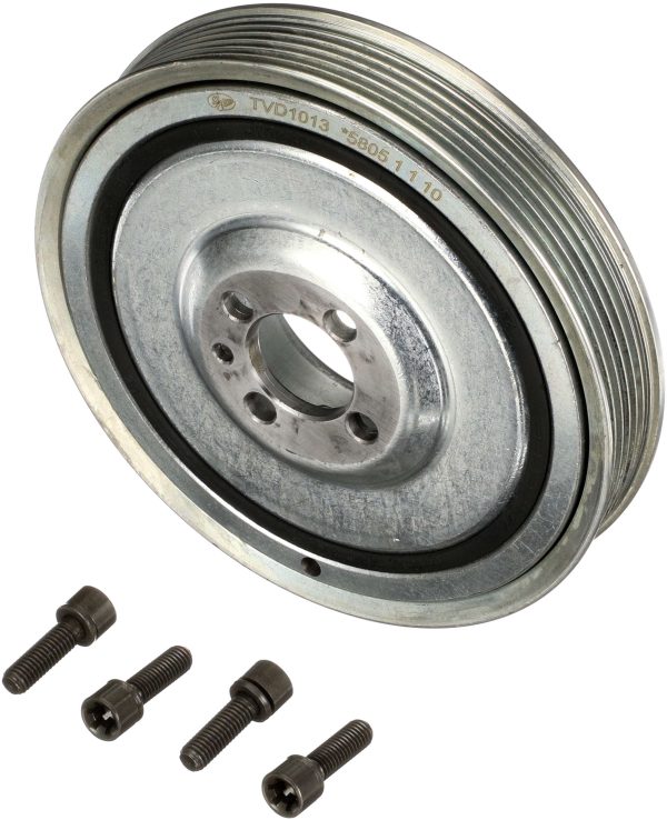 Fulie curea arbore cotit FIAT 500L (351_, 352_) 1.6 D Multijet (199LYD1B) diesel 105 cai GATES TVD1013A