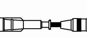 Bujie FIAT PANDA Caseta/ Hatchback (169_) 1.2 benzina 69 cai NGK 6806