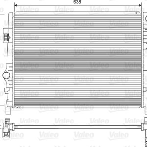 Radiator racire motor FIAT FREEMONT (345_) 2.0 JTD 4x4 diesel 163 cai VALEO 701553
