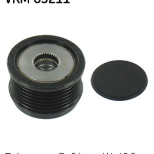 Fulie alternator FIAT TIPO hatchback (356_, 357_) 1.6 D (356HXG1B, 356HXG11) diesel 120 cai SKF VKM 03211