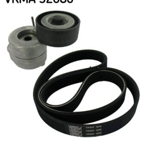 Set curea transmisie cu caneluri FIAT QUBO (225_) 1.3 D Multijet (225CXB1A, 225AXB1A, 225CXB11, 225AXB11,... diesel 75 cai SKF VKMA 32086