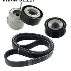 Set curea transmisie cu caneluri FIAT 500X (334_) 1.6 D Multijet (334.AXV1B) diesel 130 cai SKF VKMA 32117