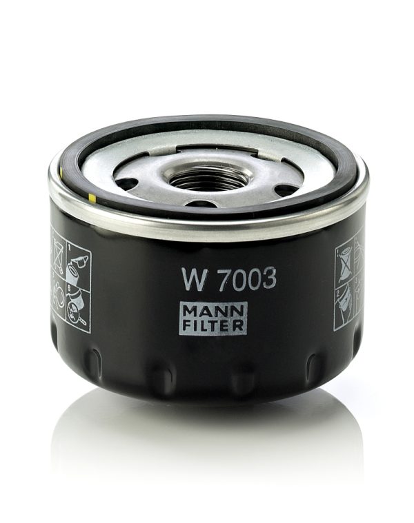 Filtru ulei FIAT PANDA (312_, 319_) 1.0 Mild Hybrid (312.PYD1B) benzina/elector 69 cai MANN-FILTER W 7003