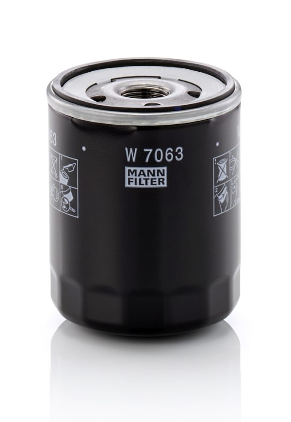 Filtru ulei FIAT 500L (351_, 352_) 1.4 (199LYF1B) benzina 120 cai MANN-FILTER W 7063