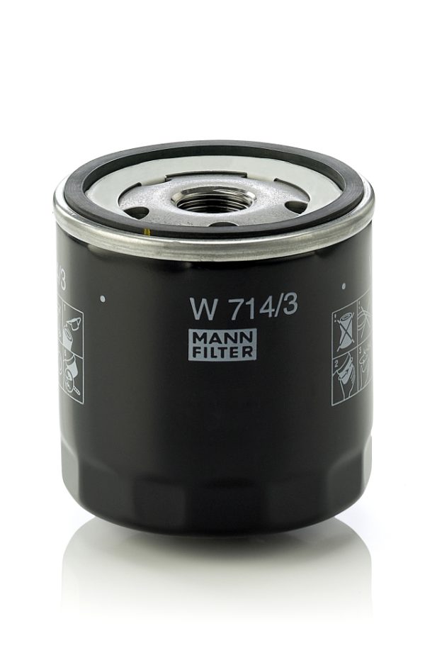 Filtru ulei FIAT FIORINO (127_) 1050 benzina 50 cai MANN-FILTER W 714/3