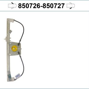 Mecanism actionare geam FIAT FIORINO Autoutilitara/limuzina spatioasa (225_) 1.3 D Multijet (225BXD1A, 225BXB1A, 225BXB11) diesel 75 cai VALEO 850726