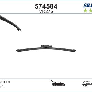 Lamela stergator FIAT DOBLO Cargo (263_) 1.3 D Multijet (263WXU1A, 263ZXU1A, 263WYB1A, 263ZYB1A) diesel 95 cai VALEO 574584