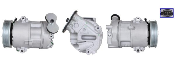 Compresor climatizare FIAT 500L (351_, 352_) 1.3 D Multijet (199.LYM11, 199.LYM1A) diesel 95 cai ELSTOCK 51-1027