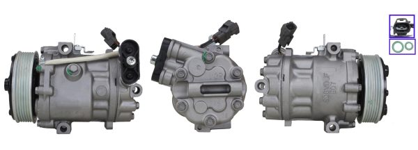 Compresor climatizare FIAT QUBO (225_) 1.3 D Multijet (225AXE1A, 225CXE1A, 225AXH1A, 225AXL1A,... diesel 95 cai ELSTOCK 51-1409