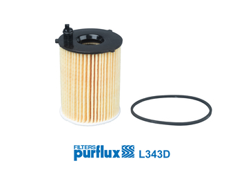 Filtru ulei FORD ECOSPORT 1.5 TDCi diesel 90 cai PURFLUX L343D