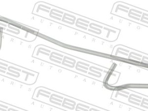 Arc placuta frana FORD ECOSPORT 1.0 EcoBoost benzina 100 cai FEBEST 0303-001