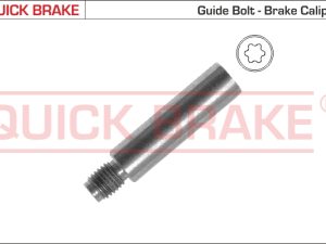 Surub ghidare etrier frana FORD ECOSPORT 1.0 EcoBoost benzina 100 cai QUICK BRAKE 11201