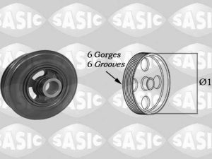 Fulie curea arbore cotit FORD ECOSPORT 1.5 Ti benzina 112 cai SASIC 2156084